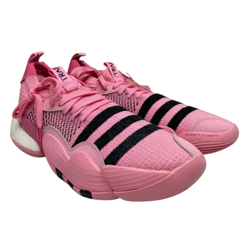 Adidas Trae Young 2 Triple Pink Black Trap House IE1667 Men's Size 10 New